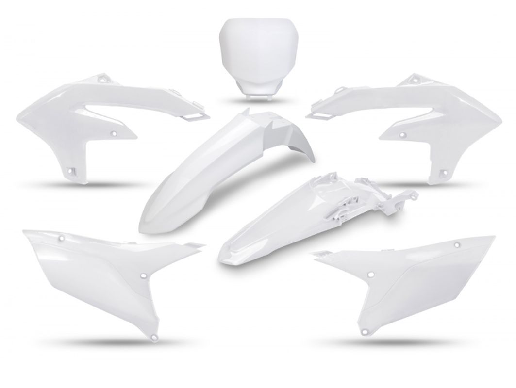 UFO KOMPLET PLASTIKÓW YAMAHA YZF 250 '24-'25, YZF 450 '23-'25 KOLOR BIAŁY