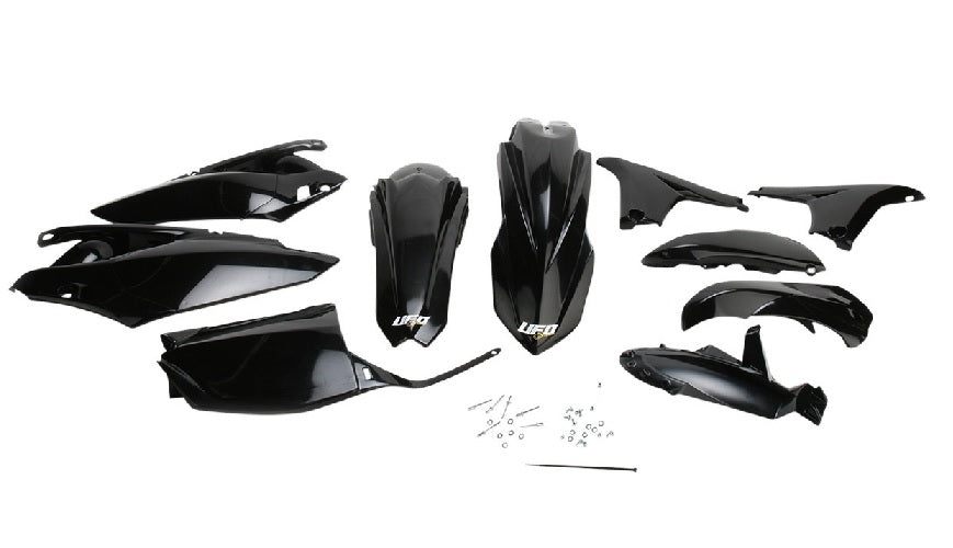 UFO KOMPLET PLASTIKÓW YAMAHA YZF 450 '10 KOLOR CZARNY (YA309E001)