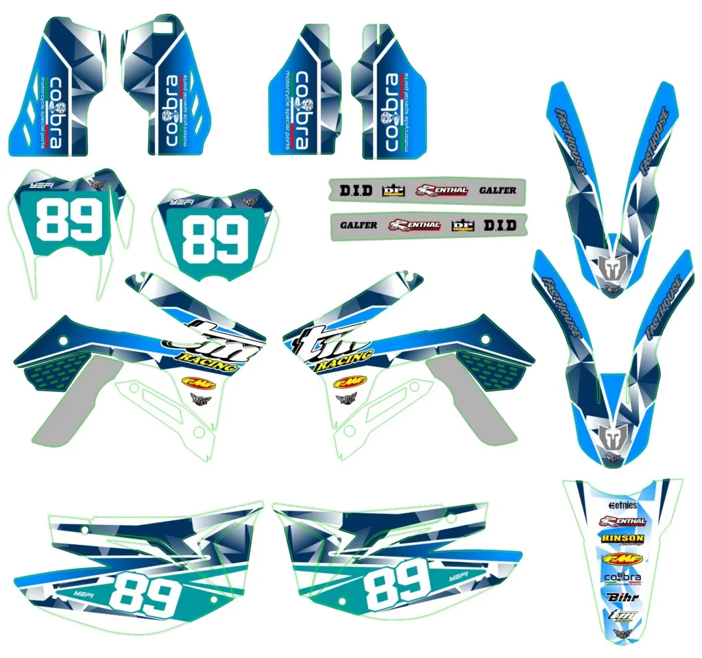 Okleina motocyklowa TM Racing - TMR-29