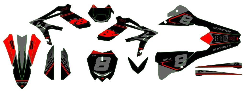 Okleina motocyklowa BETA - BETA-02