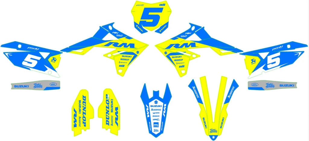 Okleina motocyklowa SUZUKI - SUZ-22