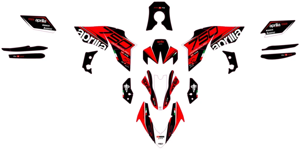 Okleina motocyklowa APRILIA - AP-04