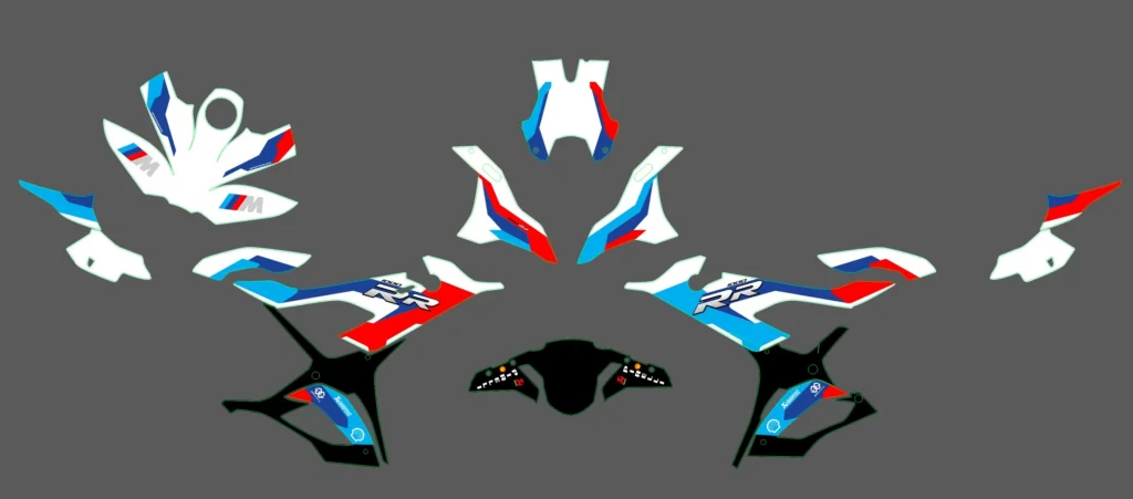 Okleina motocyklowa BMW - BMW-23