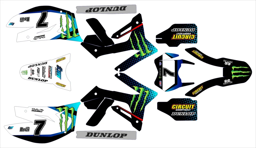 Okleina motocyklowa TM Racing - TMR-39