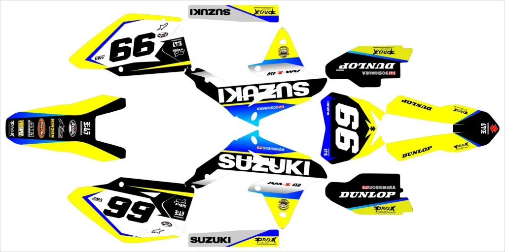 Okleina motocyklowa SUZUKI - SUZ-29