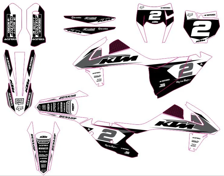 Okleina motocyklowa KTM - KTM-119