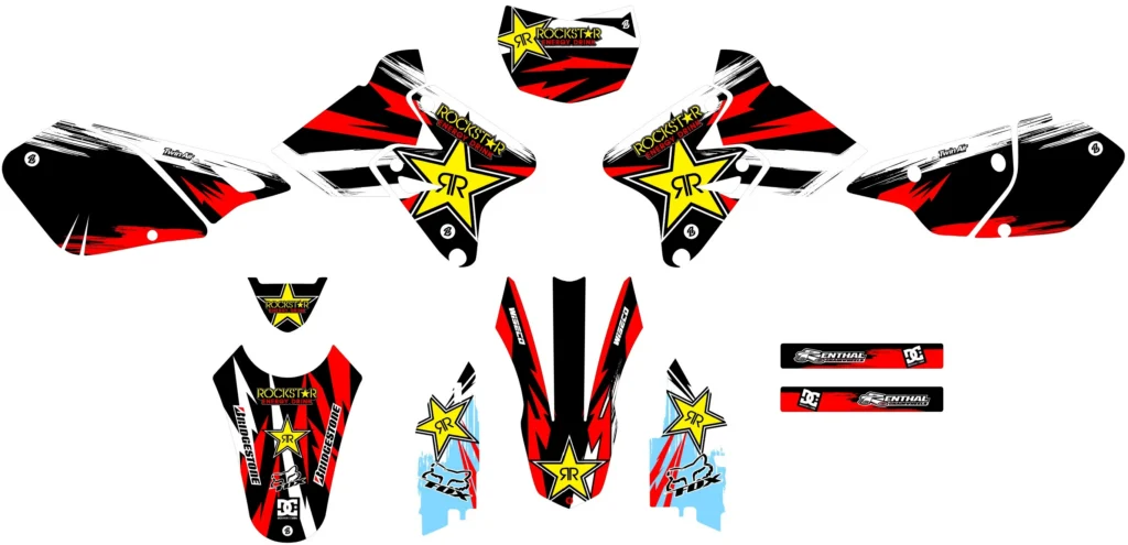 Okleina motocyklowa SUZUKI - SUZ-71