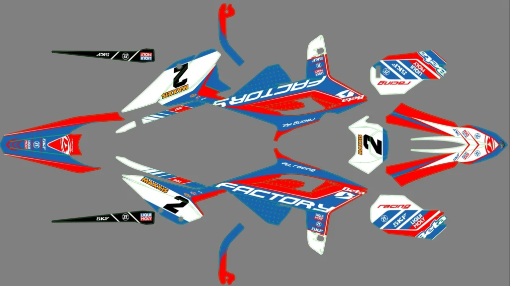 Okleina motocyklowa BETA - BETA-53