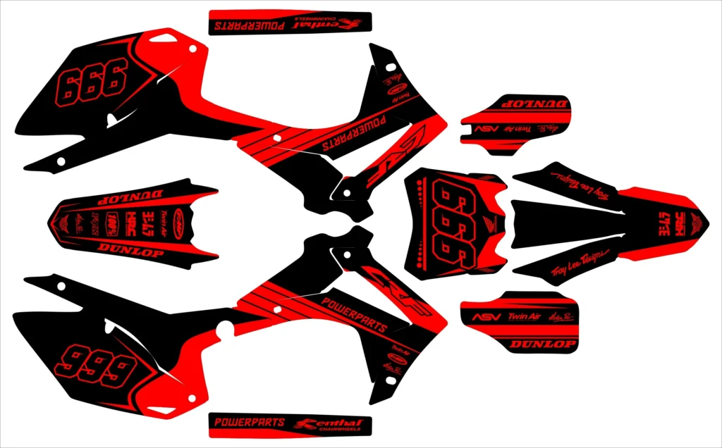 Okleina motocyklowa HONDA - HON-86