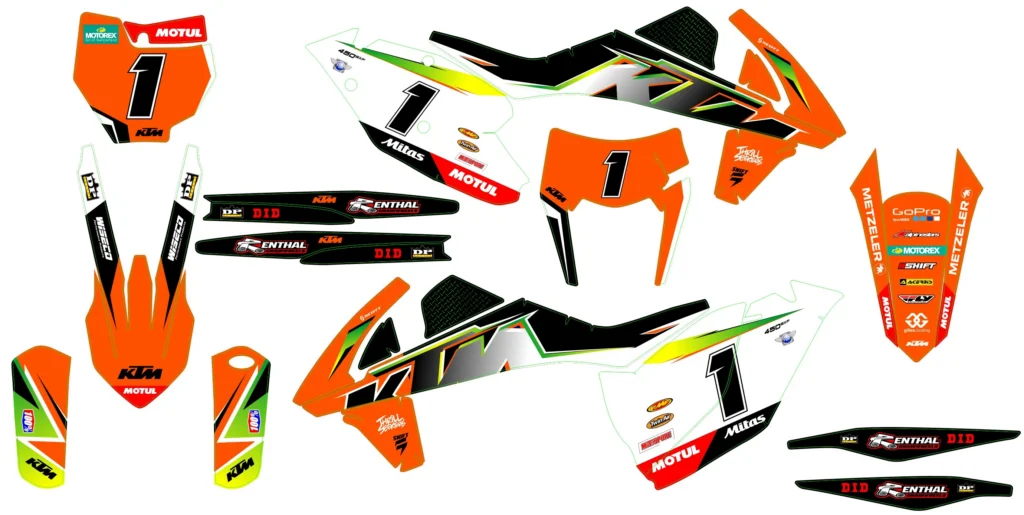 Okleina motocyklowa KTM - KTM-958