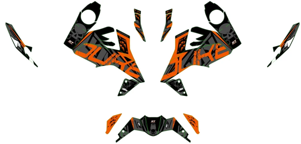Okleina motocyklowa KTM - KTM-478