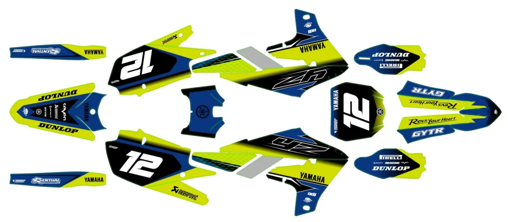 Okleina motocyklowa YAMAHA - YAM-154
