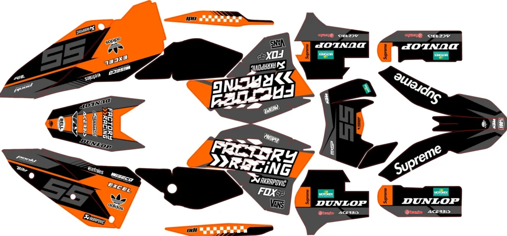 Okleina motocyklowa KTM - KTM-945