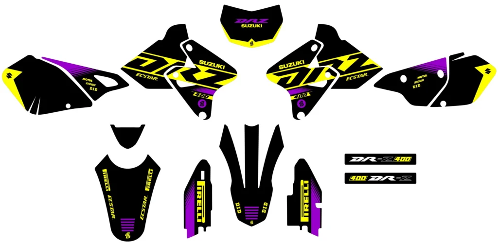 Okleina motocyklowa SUZUKI - SUZ-74