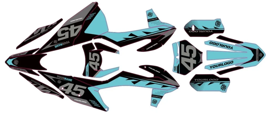 Okleina motocyklowa KTM - KTM-216