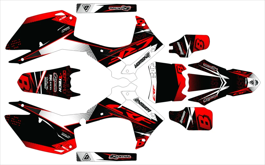 Okleina motocyklowa HONDA - HON-91