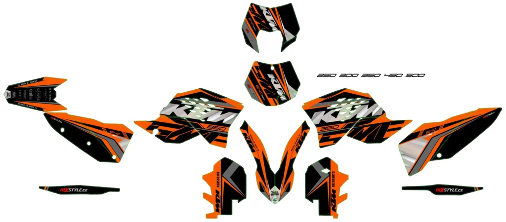 Okleina motocyklowa KTM - KTM-581