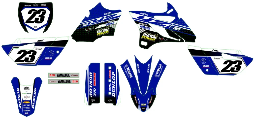 Okleina motocyklowa YAMAHA - YAM-159