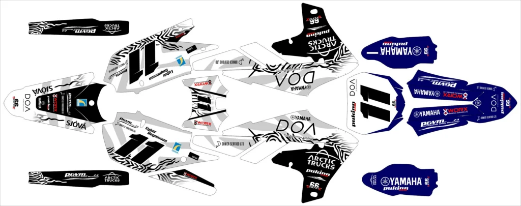 Okleina motocyklowa YAMAHA - YAM-164