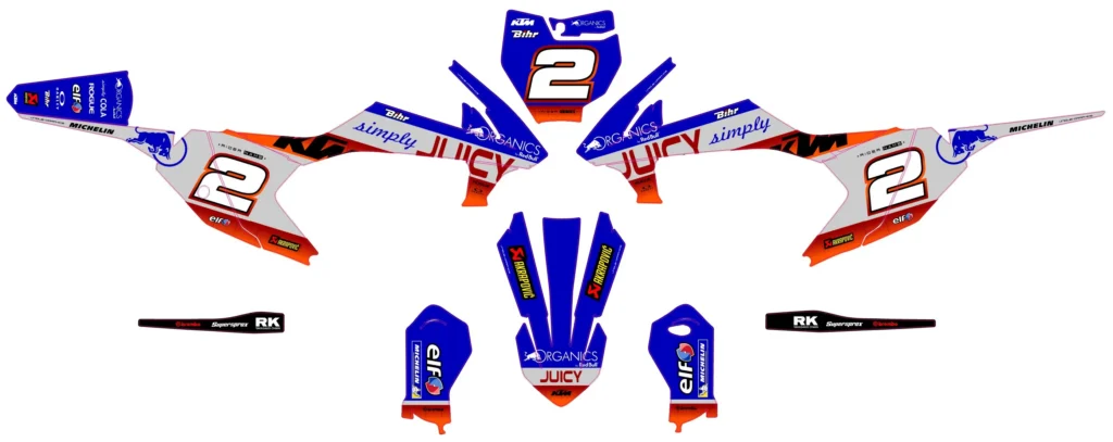 Okleina motocyklowa KTM - KTM-431