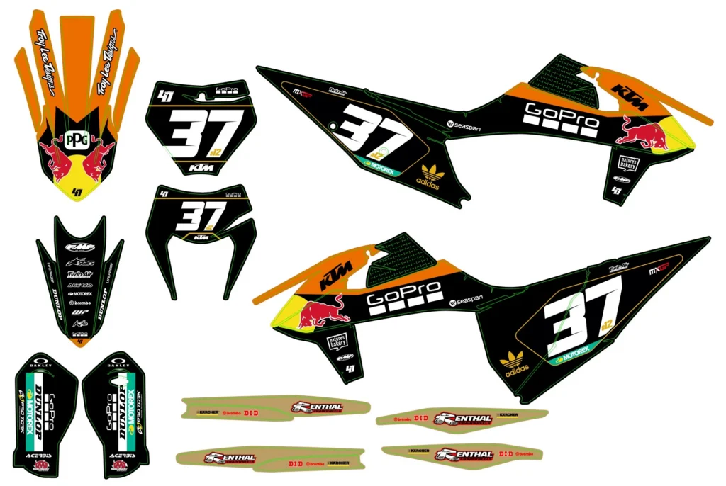 Okleina motocyklowa KTM - KTM-713