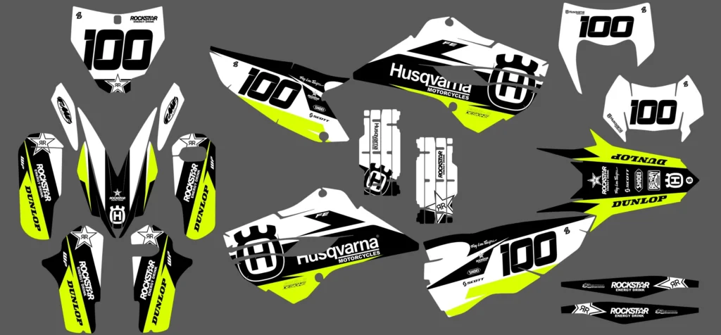Okleina motocyklowa HUSQVARNA - HUSQ-144