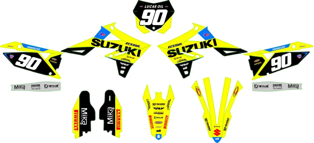 Okleina motocyklowa SUZUKI - SUZ-85