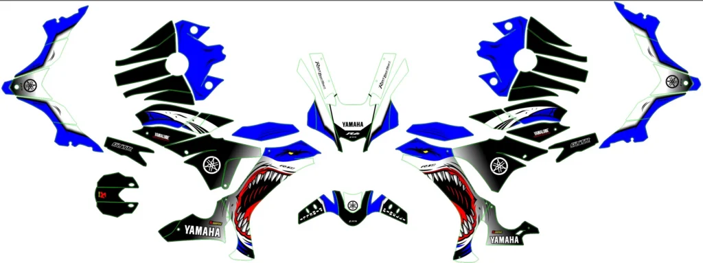 Okleina motocyklowa YAMAHA - YAM-180