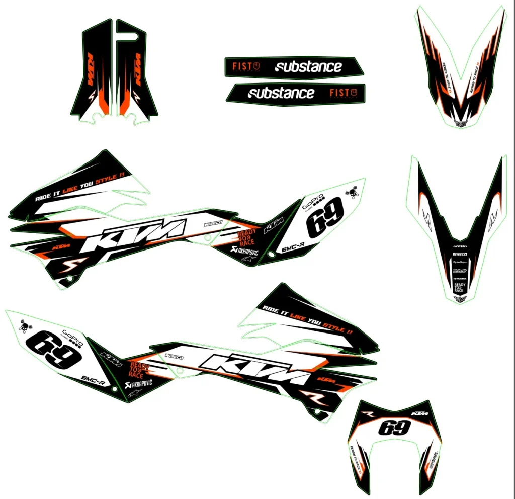 Okleina motocyklowa KTM - KTM-276