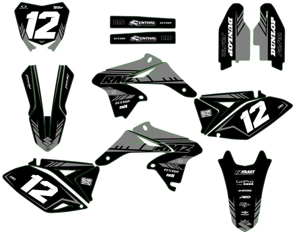 Okleina motocyklowa SUZUKI - SUZ-86