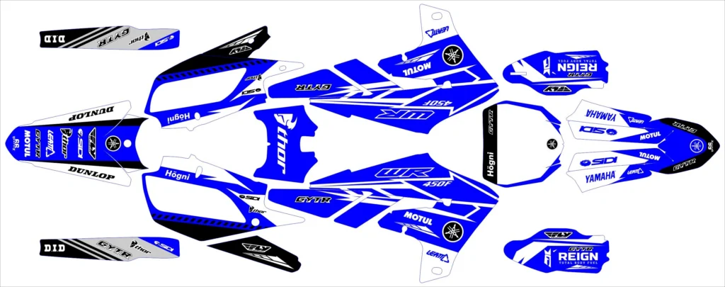 Okleina motocyklowa YAMAHA - YAM-181