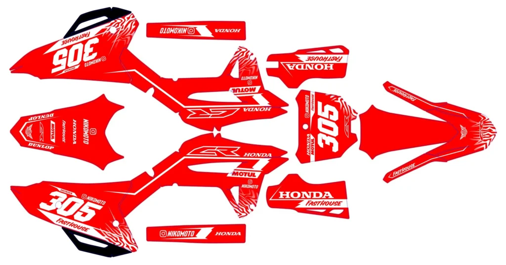 Okleina motocyklowa HONDA - HON-103