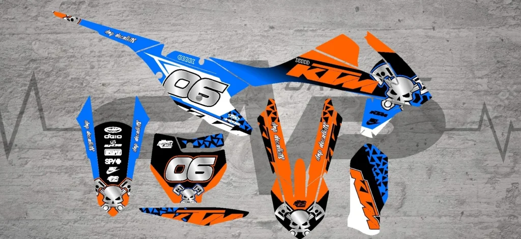 Okleina motocyklowa KTM - KTM-937