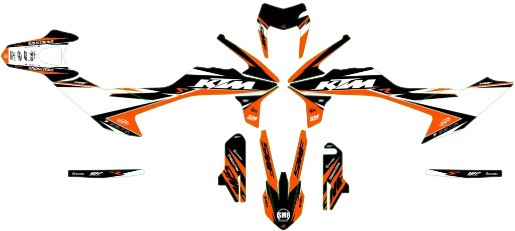 Okleina motocyklowa KTM - KTM-442