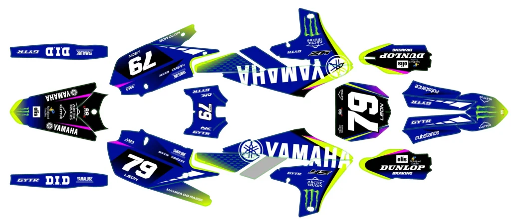 Okleina motocyklowa YAMAHA - YAM-182
