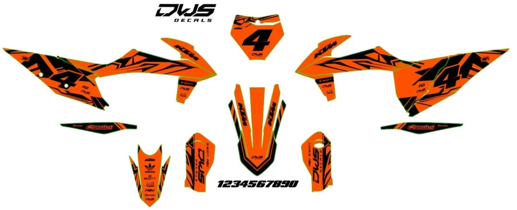 Okleina motocyklowa KTM - KTM-189
