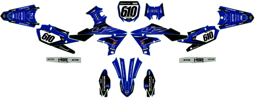Okleina motocyklowa YAMAHA - YAM-185