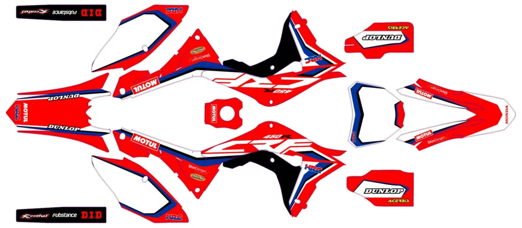 Okleina motocyklowa HONDA - HON-107