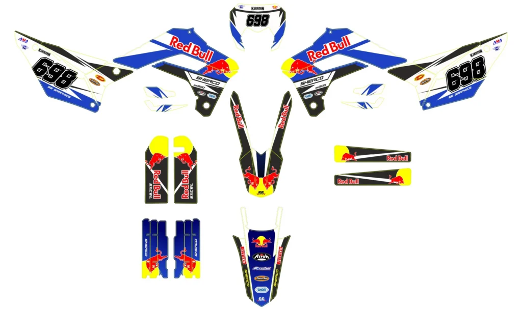 Okleina motocyklowa SHERCO - SHERCO-04