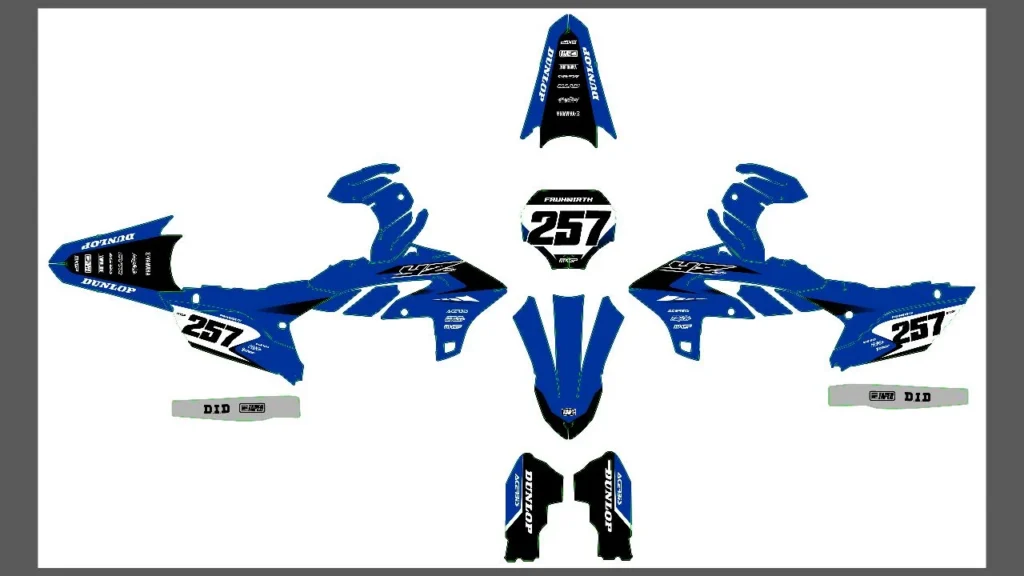 Okleina motocyklowa YAMAHA - YAM-105