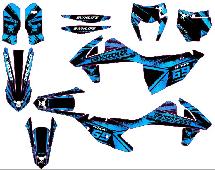 Okleina motocyklowa KTM - KTM-151