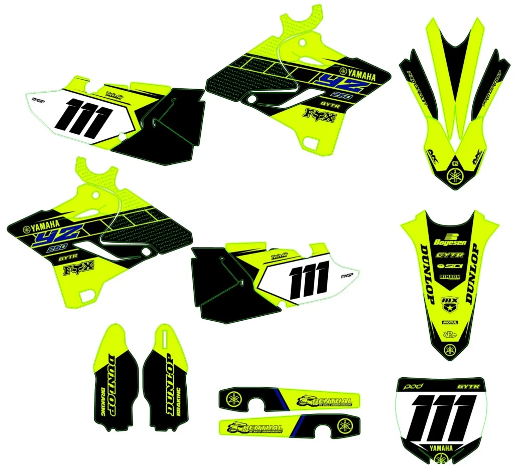 Okleina motocyklowa YAMAHA - YAM-188
