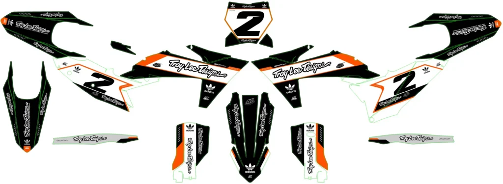 Okleina motocyklowa KTM - KTM-601