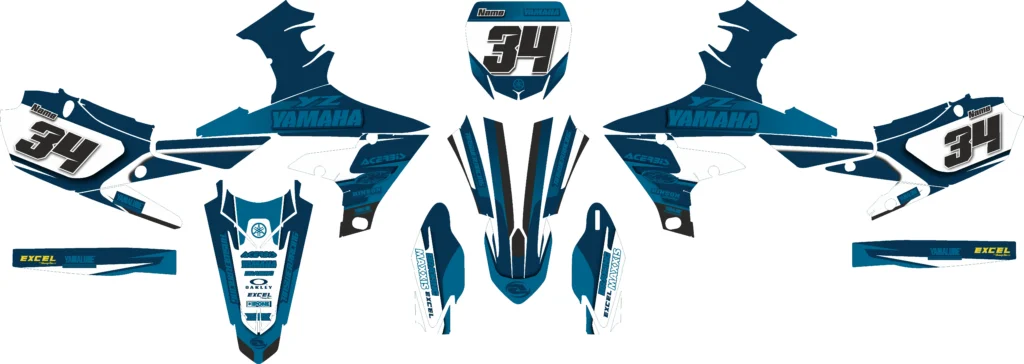 Okleina motocyklowa YAMAHA - YAM-292