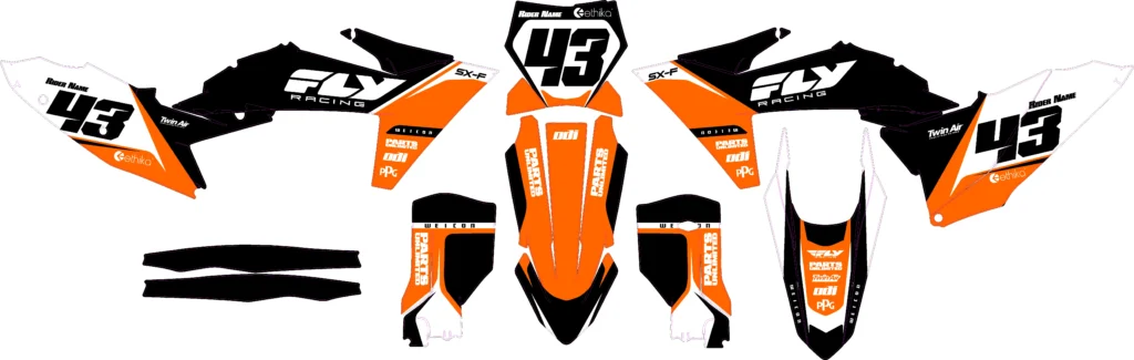 Okleina motocyklowa KTM - KTM-275