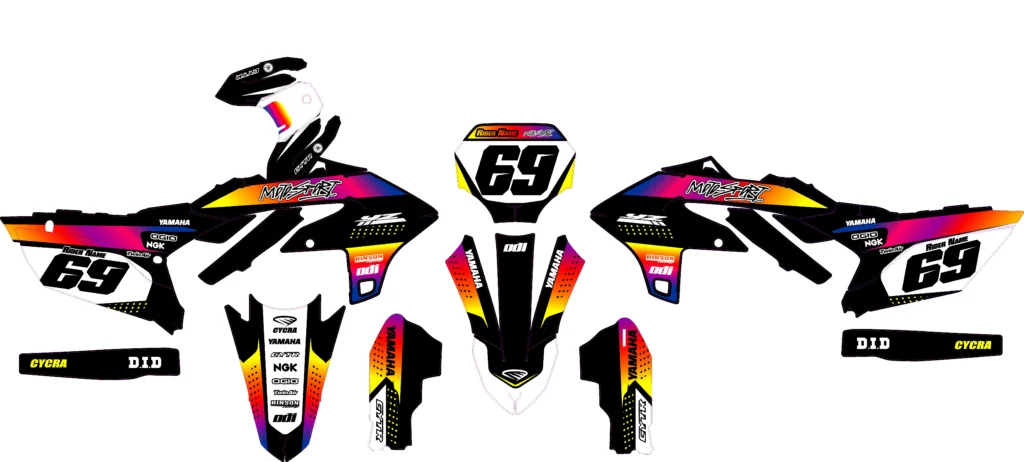 Okleina motocyklowa YAMAHA - YAM-296
