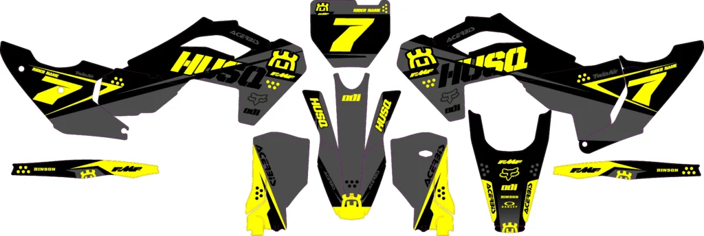 Okleina motocyklowa HUSQVARNA - HUSQ-239