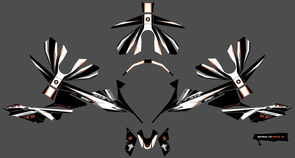 Okleina motocyklowa KTM - KTM-273
