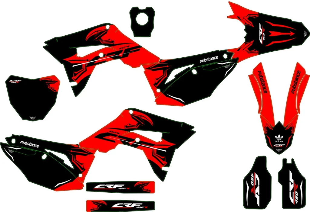 Okleina motocyklowa HONDA - HON-117
