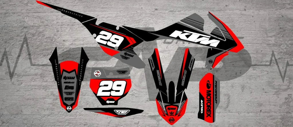 Okleina motocyklowa KTM - KTM-863